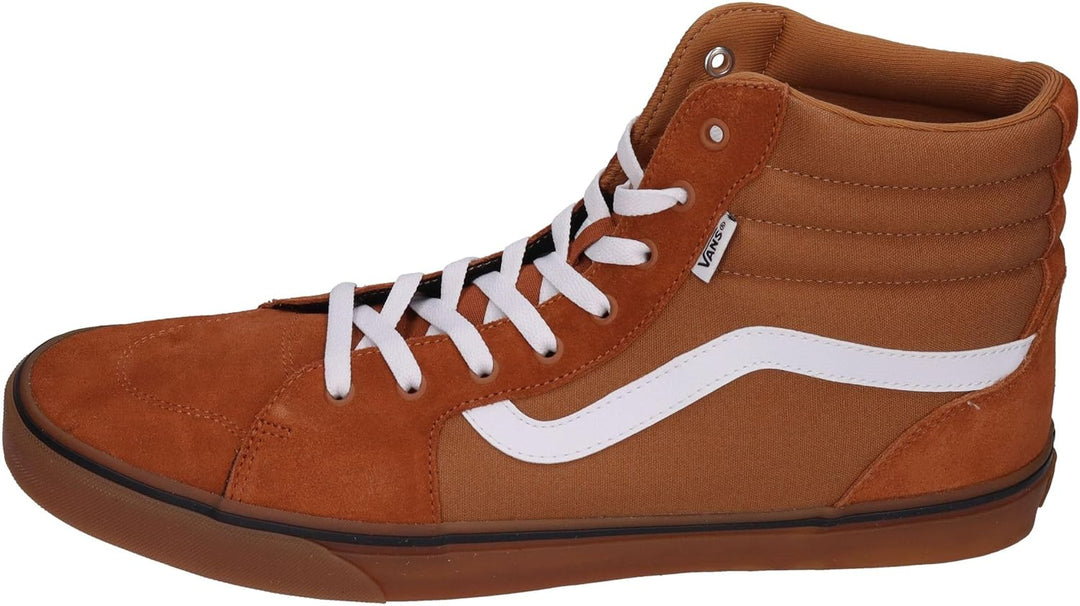 Vans Herren Filmore Hi Sneaker, Durchscheinendes Gum Brown