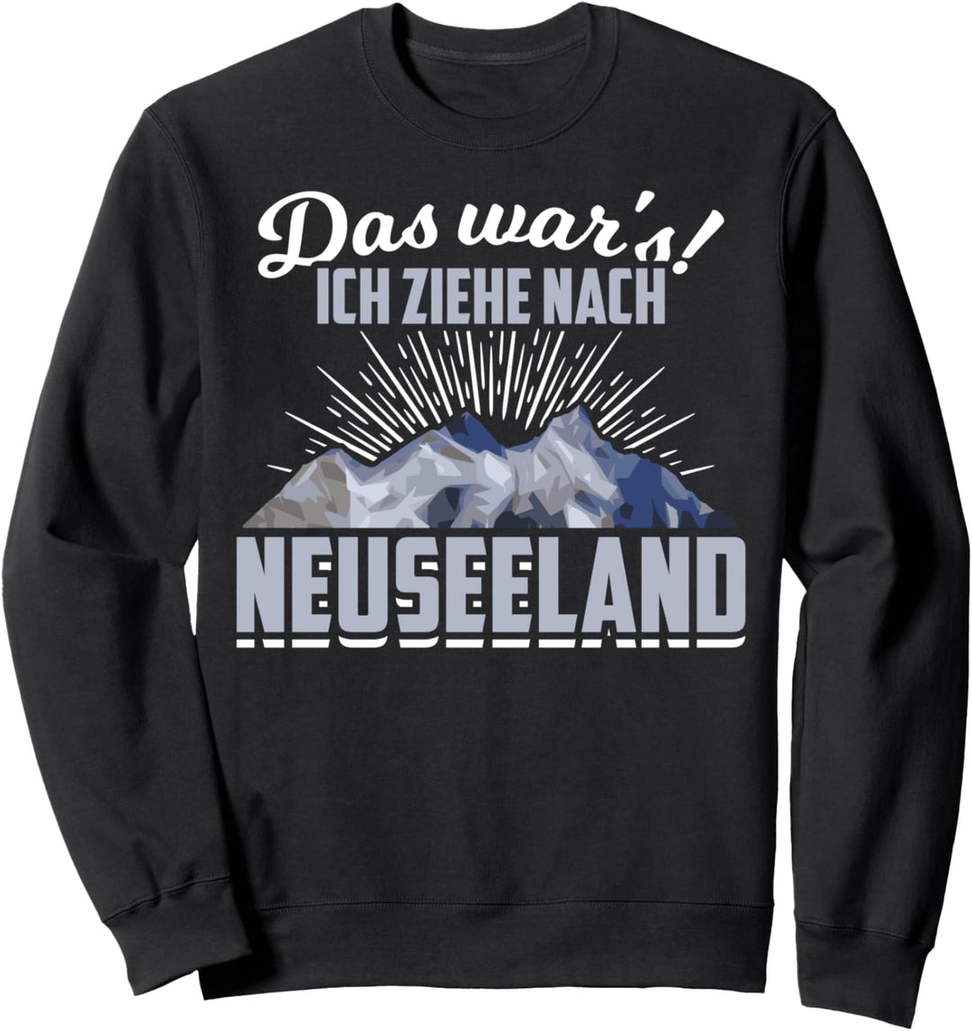 Reise Neuseeland Reisender Sweatshirt