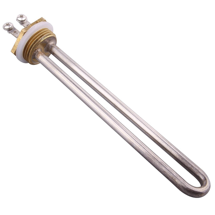 DERNORD 1500W Heizelement 220V Elektrische Brauwasserbereiter 1Inch BSP Gewinde Kupfer Flansch