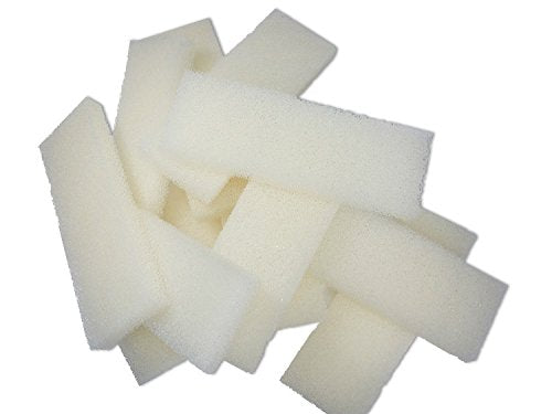LTWHOME Filterschwamm Passend für Fluval 404, 405(50 Stück)
