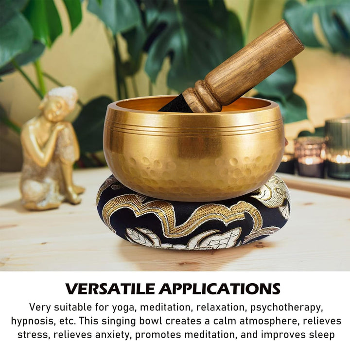 Tibetische Klangschale - Meditationsklangschale,Tibetisches Klangschalen Set,Klangschale Set Tibetan