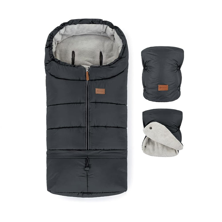 Petite&Mars Schlafsack für Kinderwagen JIBOT * Fusssack * Winterschlafsack für Kinderwagen, Buggy un