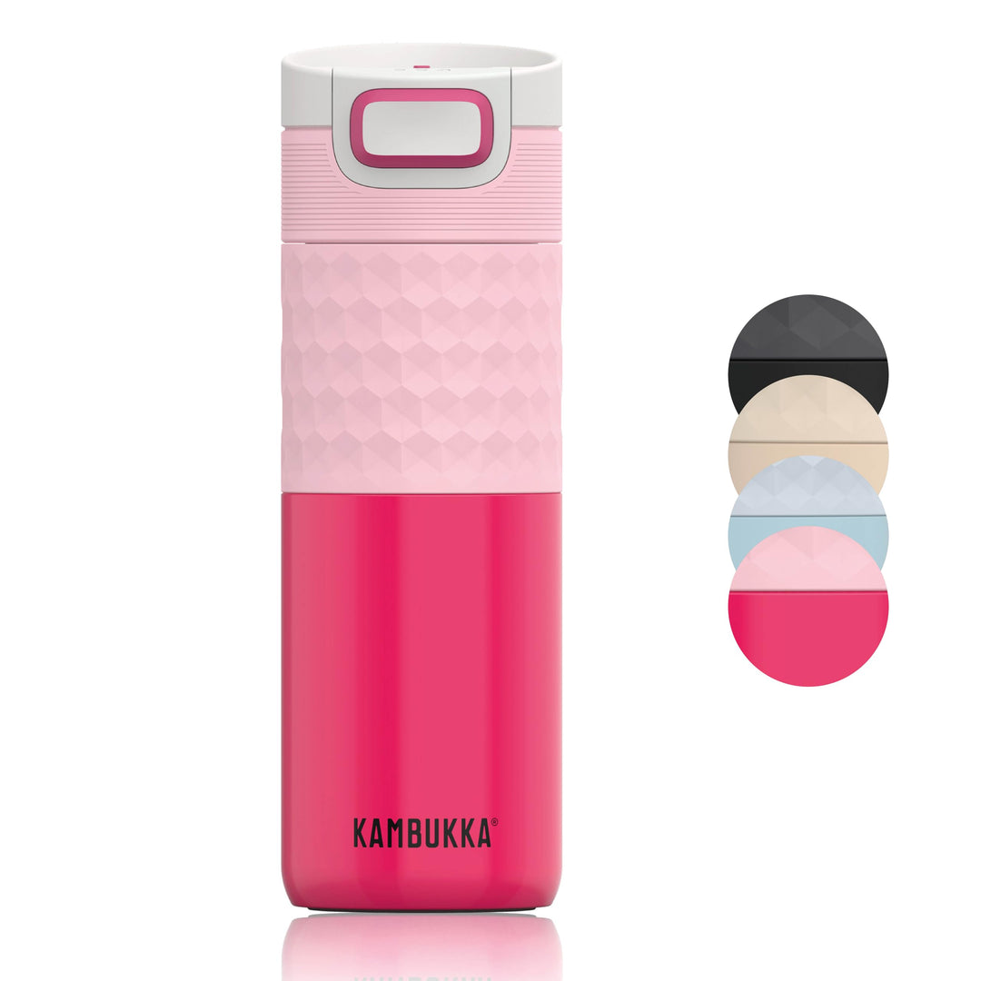 Kambukka Thermobecher 500ml - Kaffeebecher to go aus Edelstahl - Auslaufsicher & dicht - Isolierbech
