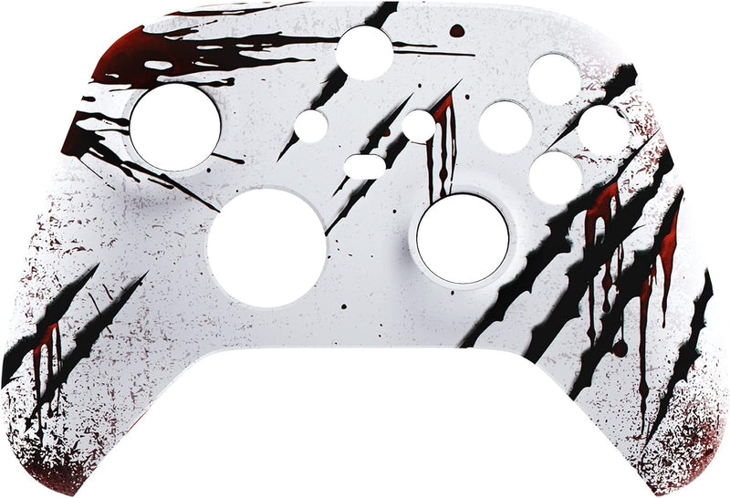 eXtremeRate Front Gehäuse Case für Xbox Series X&S Controller, Vorderseite Hülle faceplate Cover Ski