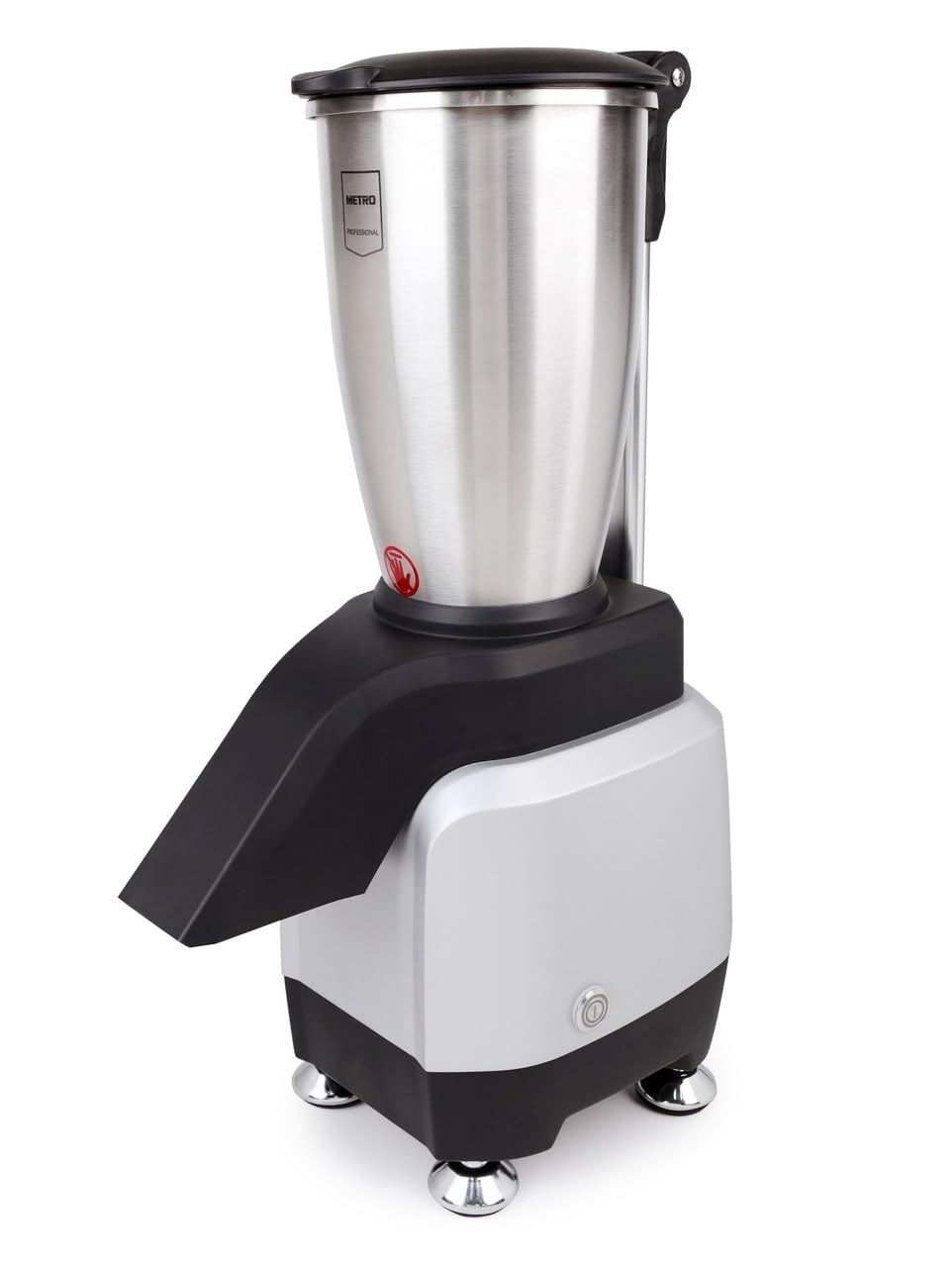 METRO Professional Elektrischer Eiszerkleinerer Ice crusher GEIC1000, Edelstahl, 3 L, 200 W, 160 kg/