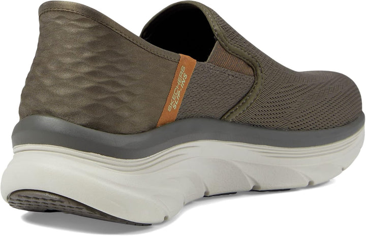 Skechers Herren D'lux Walker Sneaker 46 EU Braun, 46 EU Braun