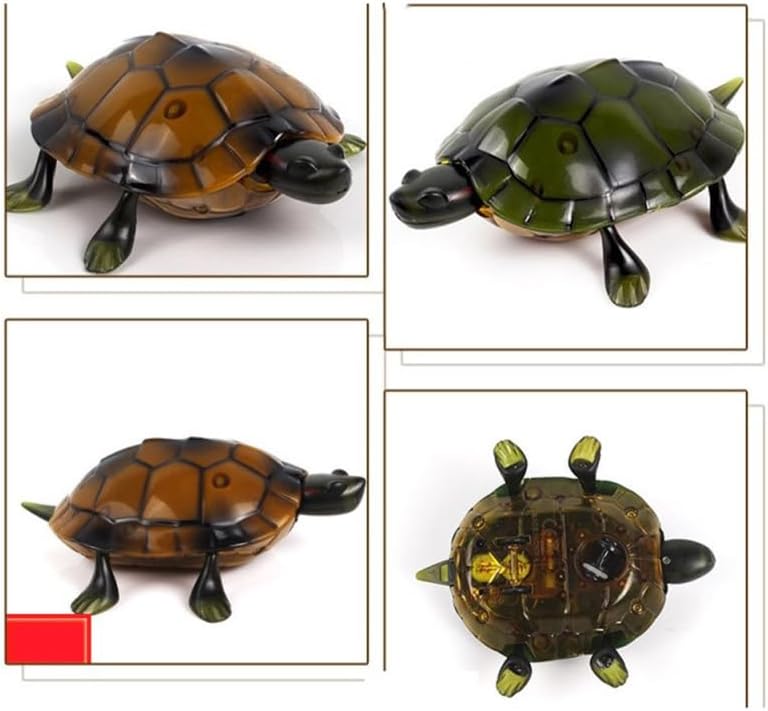 ibasenice Ferngesteuerte Schildkröte Spielzeug, Realistische Elektrische Roboter Schildkröte mit Fer
