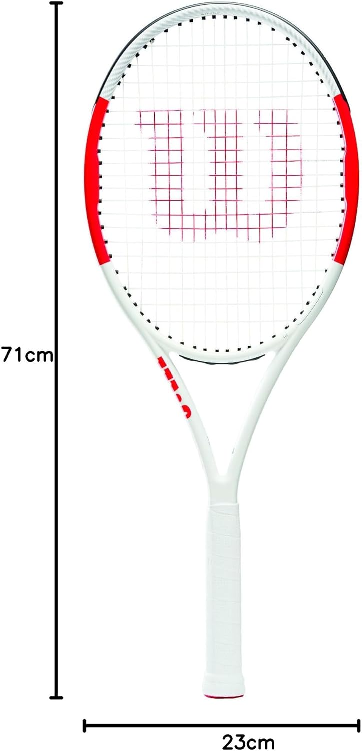 Wilson Tennisschläger L2 Six One Lite 102 Red/Grey, L2 Six One Lite 102 Red/Grey