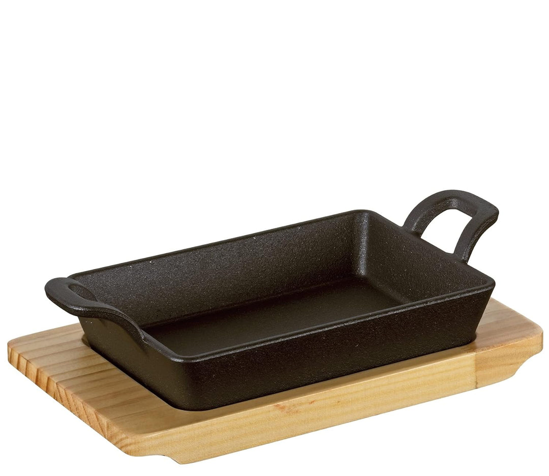 Küchenprofi Servierpfanne Gusseisen-Kp305051015/schwarz