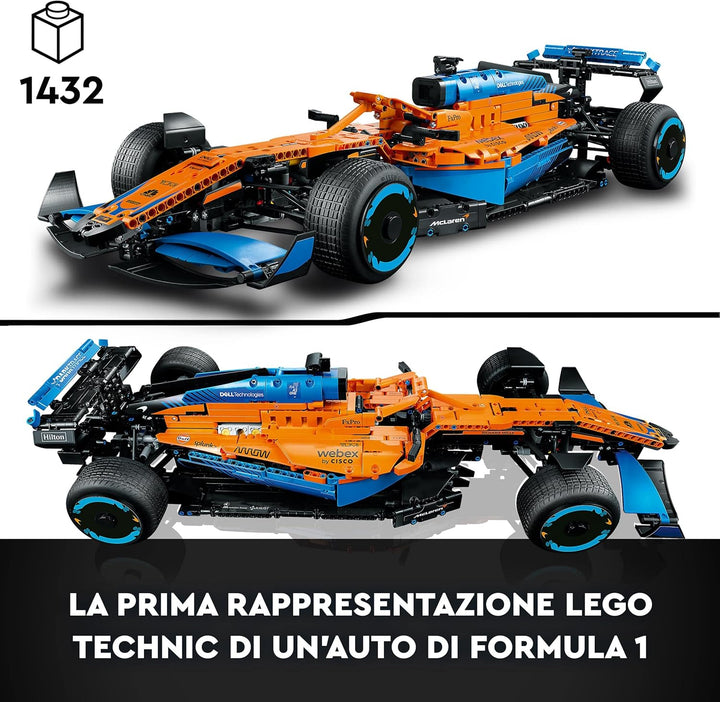 LEGO Technic McLaren Formel 1 Rennwagen & Technic Ford GT 2022 Auto-Modellbausatz für Erwachsene im