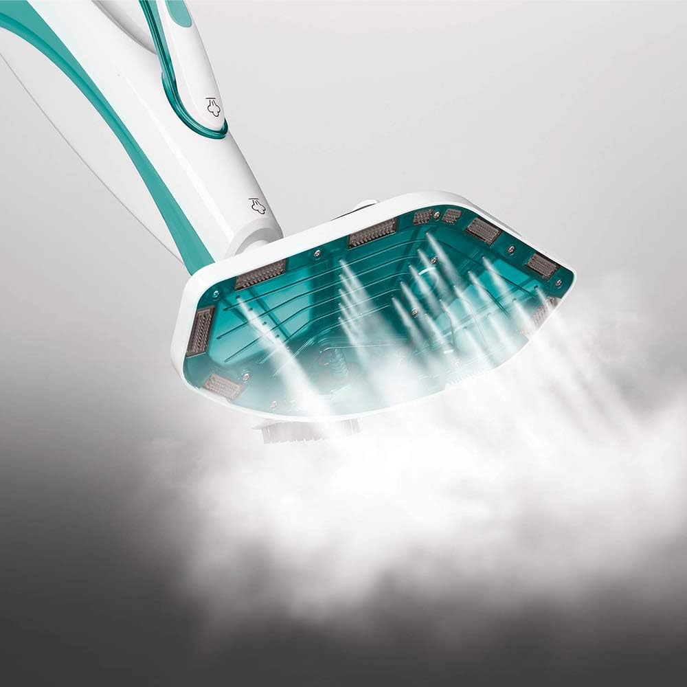 Polti Vaporetto PTEU0282 SV450_Double Dampfbesen mit integriertem Dampfreiniger,tötet und beseitigt