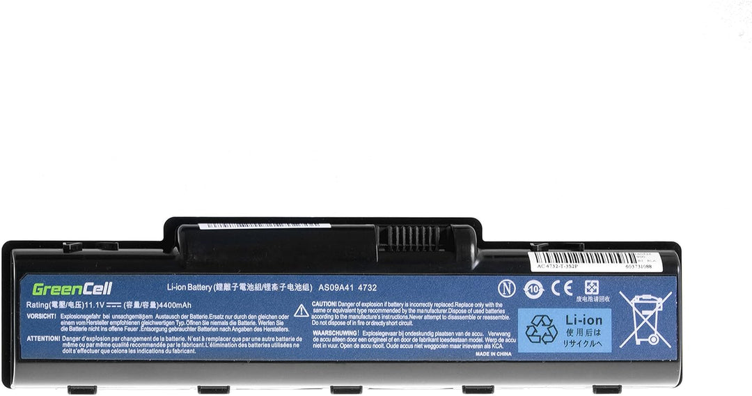 Green Cell Standard Serie AS09A31 AS09A41 AS09A51 AS09A71 Akku für Acer/eMachines/Packard Bell/Gatew