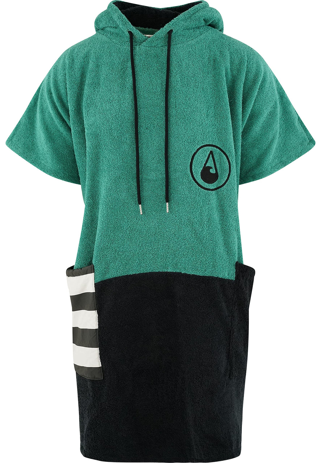 WAVE HAWAII Poncho Faro Surfponcho 100% Baumwolle für Körpergrössen von 160-190 cm Umkleidehilfe für