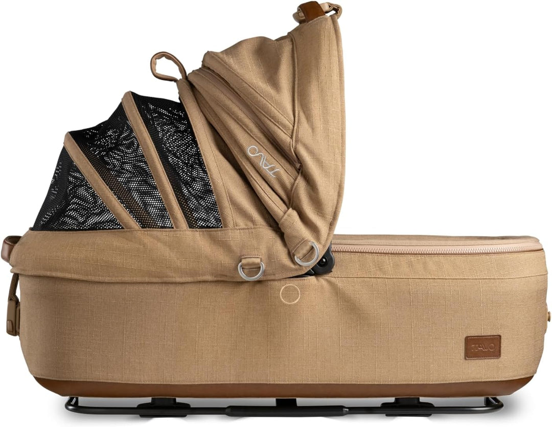 Tavo Maeve Medium Flex‑Griff Haustier‑Autositz mit ISOFIX‑Bodenplatte, 2 Matratzenauflagen, Geeignet