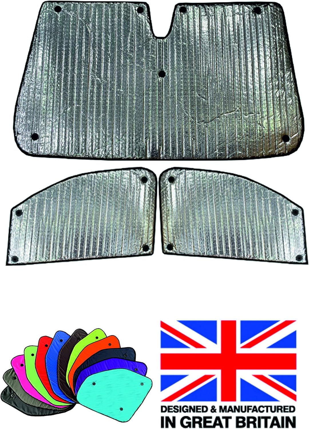 Thermomatten-Set für Toyota Proace (2017-Date) Frontset Ideal für alle Jahreszeiten geeignet, Fronts