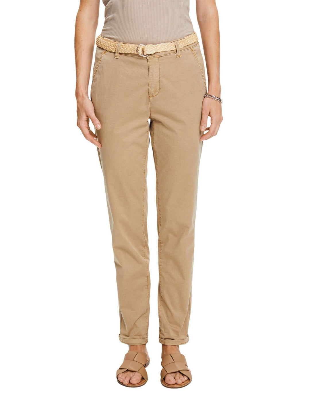 Esprit Damen Hose 023ee1b333 42W / 32L Taupe, 42W / 32L Taupe