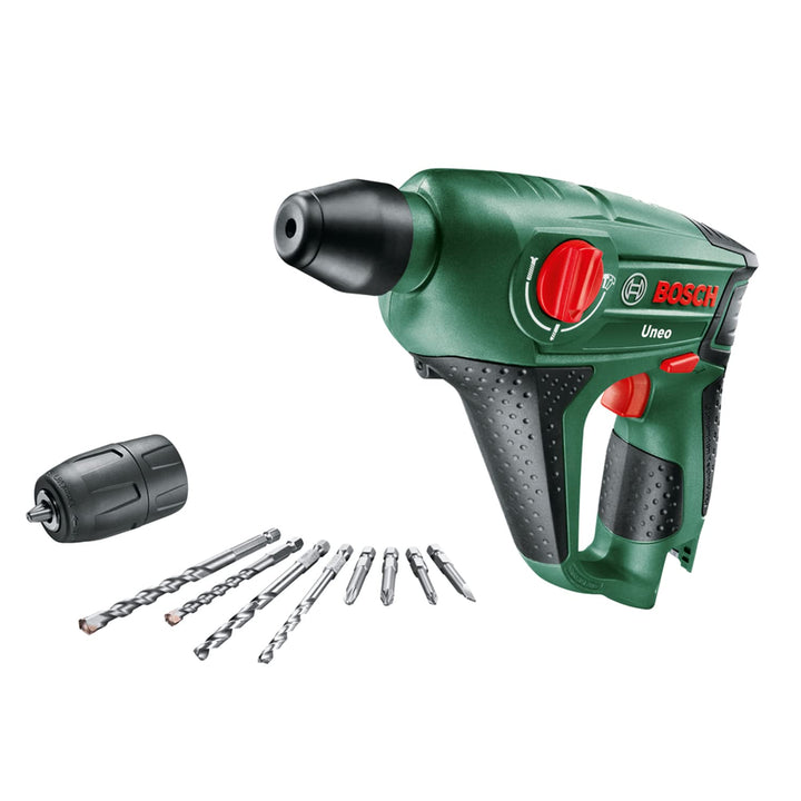 Bosch Home and Garden Bosch Akku Bohrhammer Uneo mit Spannbohrfutter (ohne Akku, 12 Volt System, max