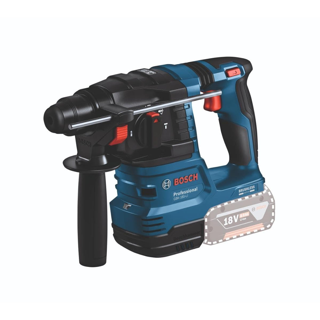 Bosch Professional 18V System Combo Kit: Schlagbohrschrauber GSR 18V-45 + Bohrhammer GBH 18V-22 (ink