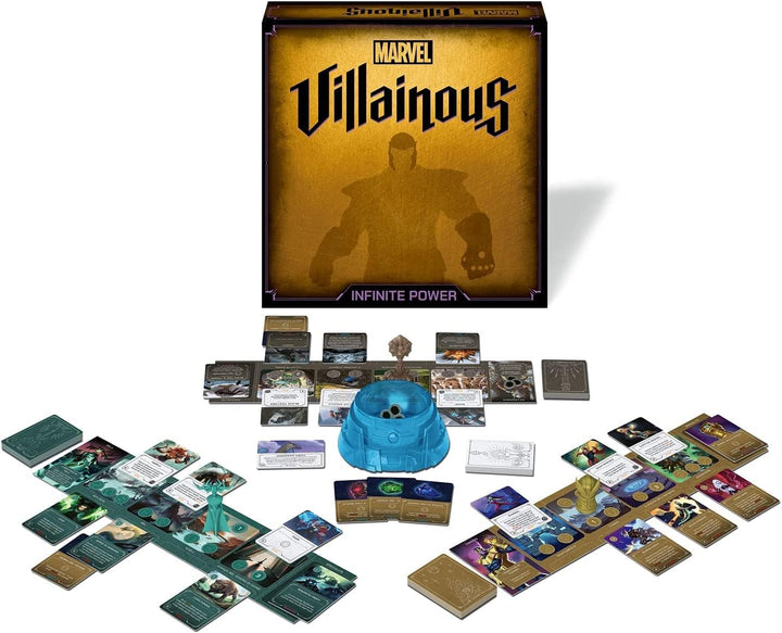 Ravensburger – Marvel Villainous, Strategiespiel, Brettspiel 2-4 Spieler, 12+ Jahre