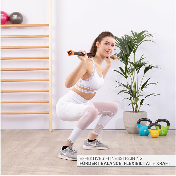 Sport-Tec Gewichtsstange, Hantelstange, Langhantel, Gewichtsstab, Aufbewahrungsständer A - 1 kg - ap