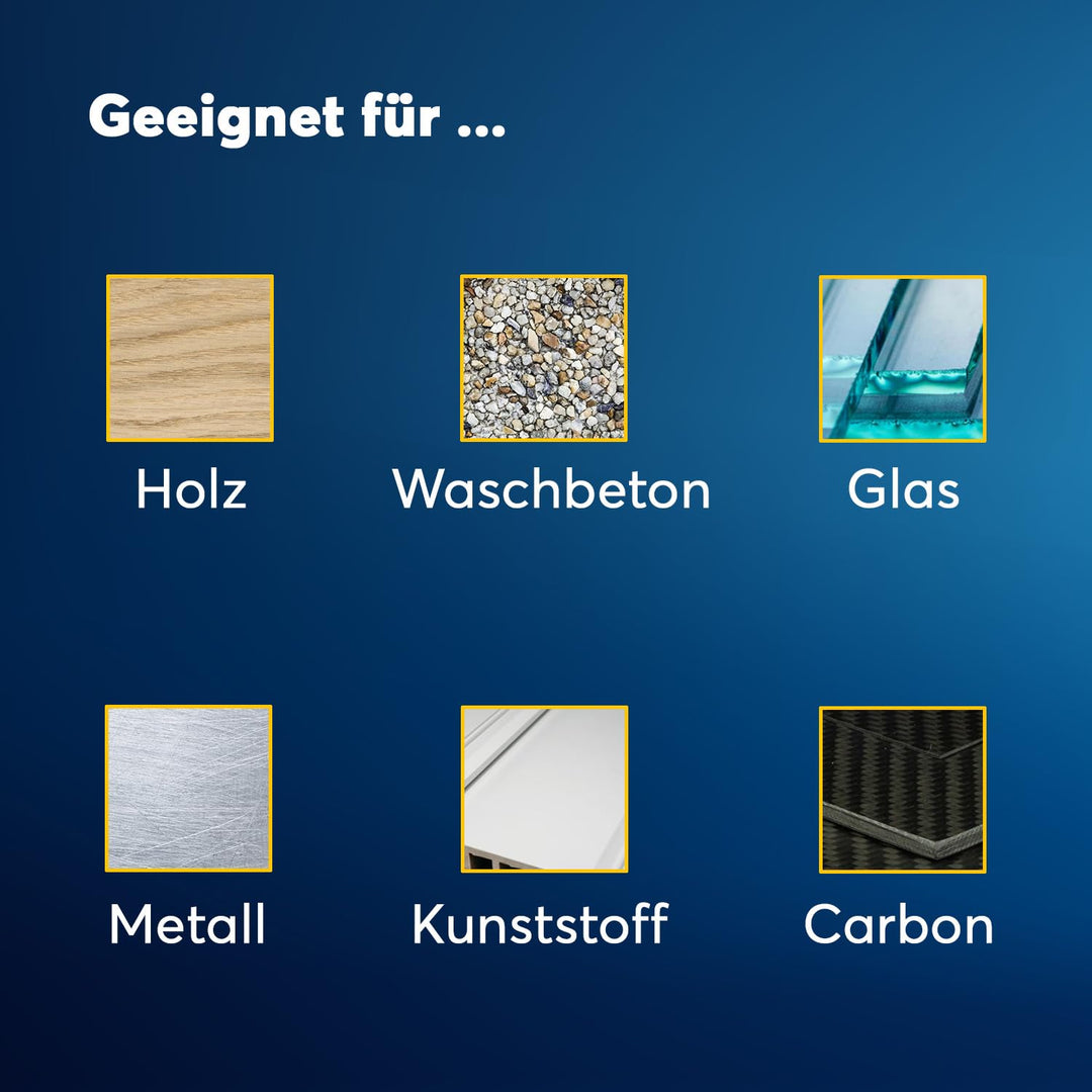 EDW Profi Diamant-Trennscheibe Allesschneider Ø 230 mm, zum Schneiden von Kunststoff, Holz, Metall,