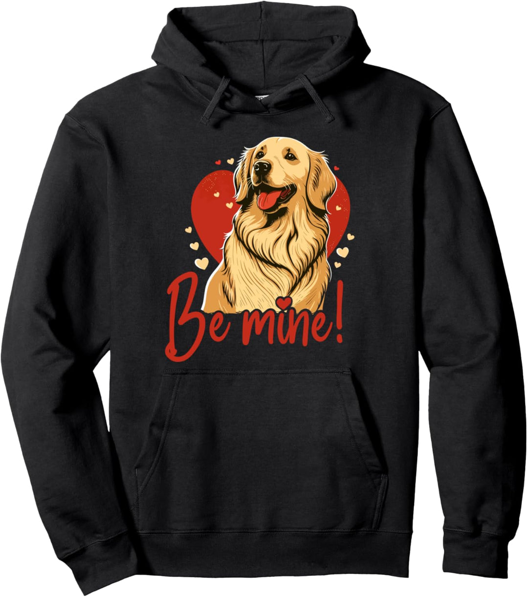 Goldenretrieverhund mit Herzen - Hundeliebe Pullover Hoodie