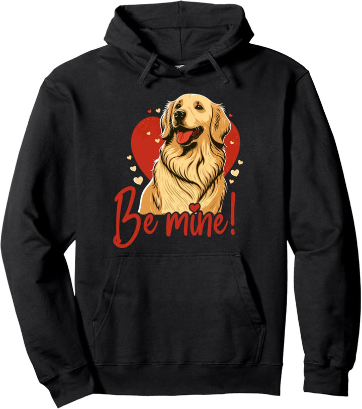 Goldenretrieverhund mit Herzen - Hundeliebe Pullover Hoodie