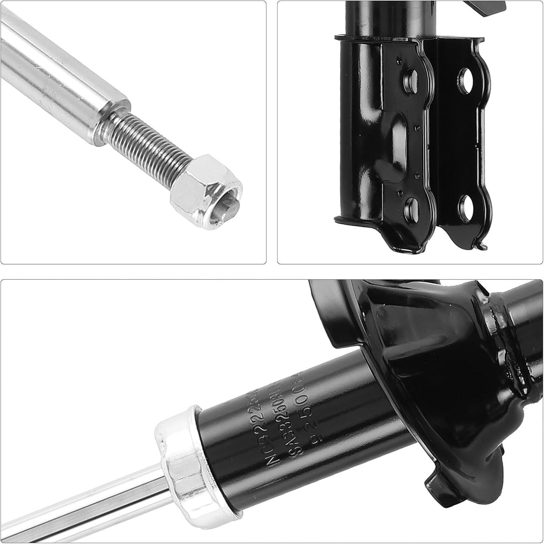 Frankberg 2x Stossdämpfer Vorne Links Rechts Kompatibel mit Picanto SA 1.0L 1.1L Schrägheck 2004-201