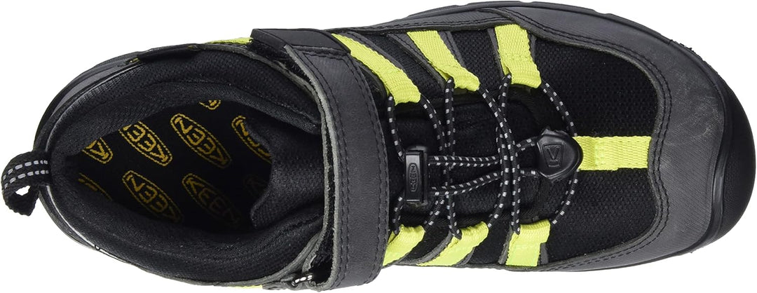 KEEN Unisex Kinder Hikeport 2 Low Waterproof Wanderstiefel 31 EU Black Evening Primrose, 31 EU Black