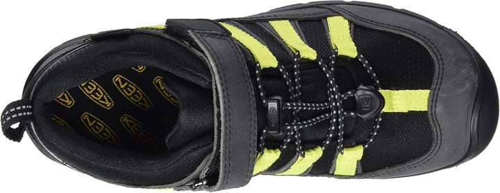 KEEN Unisex Kinder Hikeport 2 Low Waterproof Wanderstiefel 31 EU Black Evening Primrose, 31 EU Black