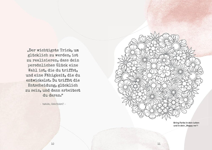 Happy me – Meine 10-Wochen-Tagebuch-Challenge mit Social-Media-Star Cali Kessy, Gebundenes Buch