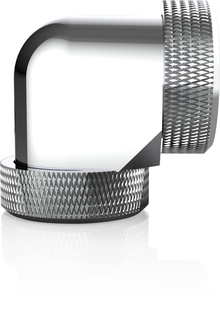 Raijintek Verbindungsstück PELIAS D140906, 14 mm, 90-Grad-Adapter, 6 Stück, silberfarben