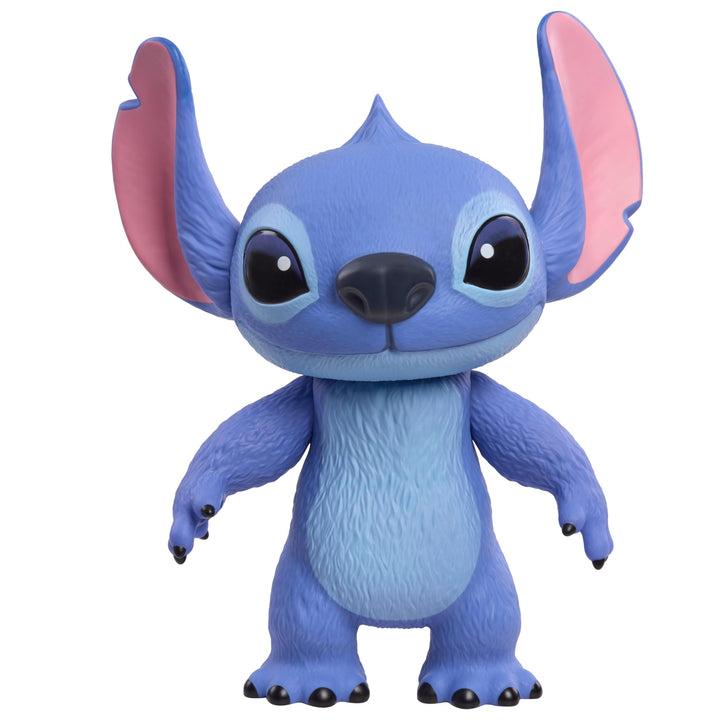 Just Play Disney Stitch Live-Action 35,6 cm grosse Larger Than Life Vinylfigur, 3 Artikulationspunkt
