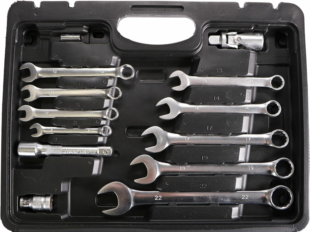 SIXTOL Werkzeugset | Professionelles Mehrzweck Werkzeugset für Heimwerker in der Werkstatt (82 Gola