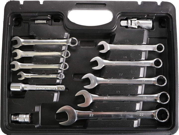 SIXTOL Werkzeugset | Professionelles Mehrzweck Werkzeugset für Heimwerker in der Werkstatt (82 Gola