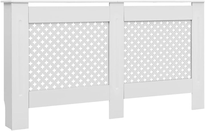 puraday Wohnzimmer Heizkörperabdeckung 152x19x81.5 cm MDF Heizkörper Verkleidung Abdeckung Heizkörpe