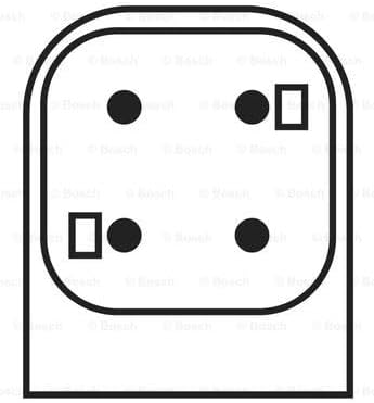 Bosch 0258006022 - Lambdasonde mit fahrzeugspezifischem Stecker