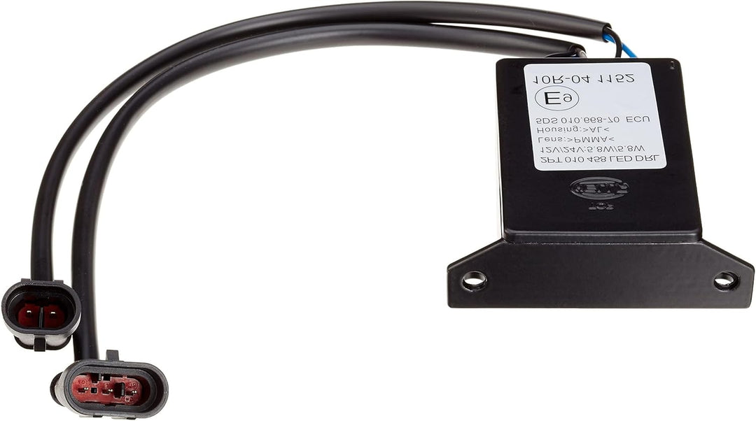 HELLA - LED-Tagfahrleuchtensatz - LEDayFlex - 12/24V - rund - Einbau - Lichtscheibenfarbe: glasklar