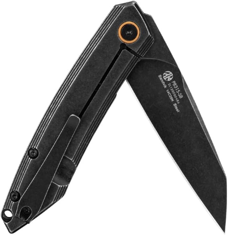 RUIKE - P831 Framelock Black SW