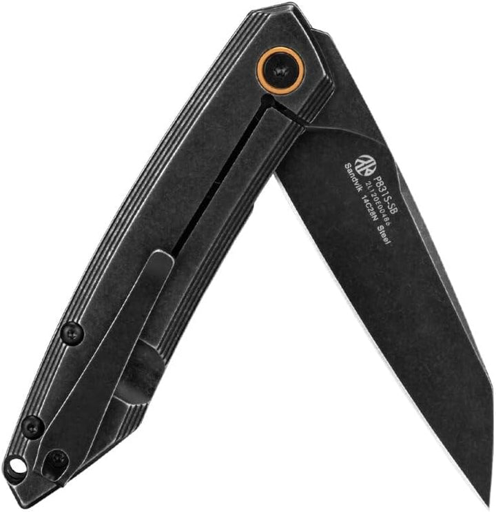 RUIKE - P831 Framelock Black SW