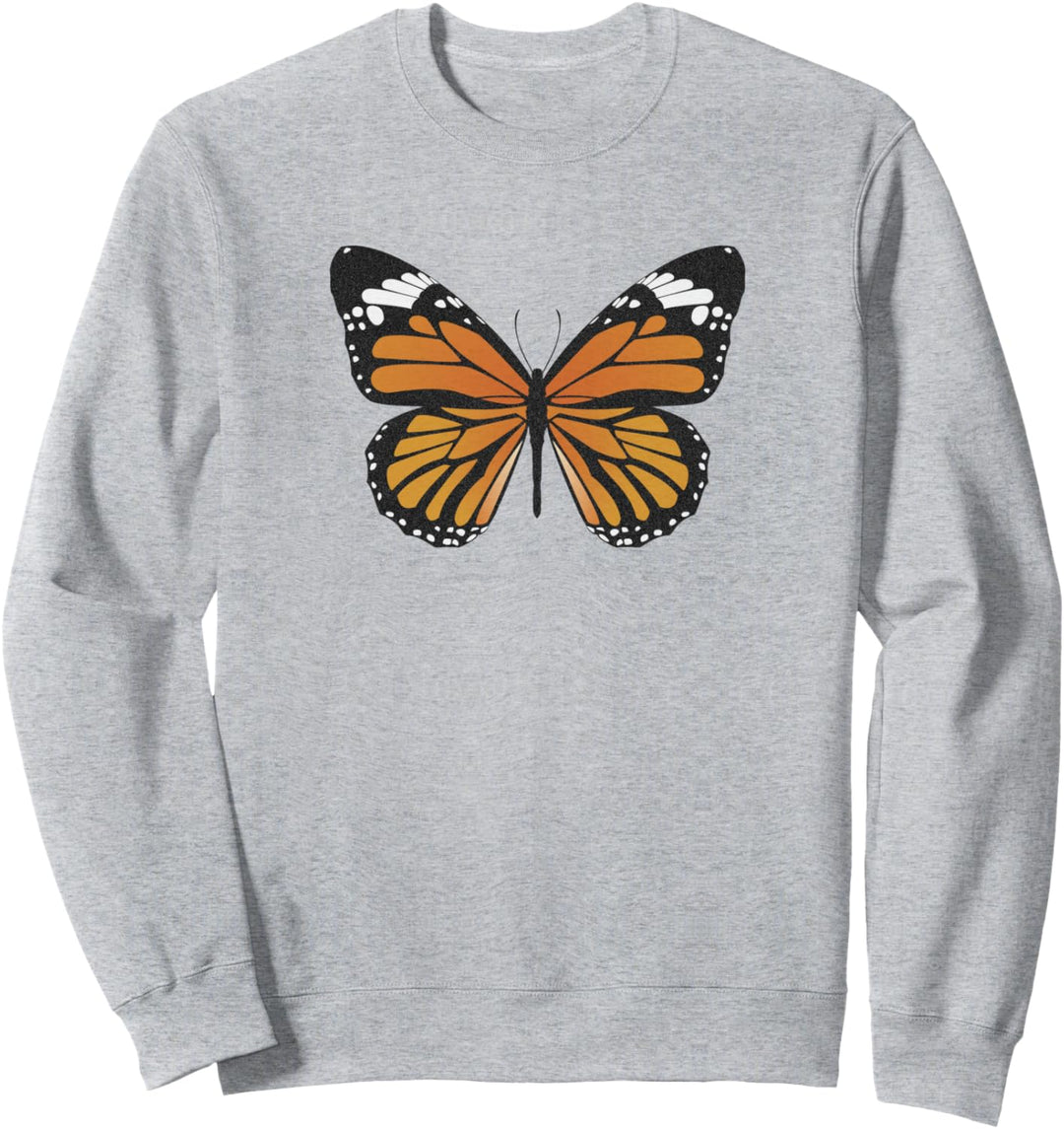 Monarch Butterfly Large Portrait Sweatshirt