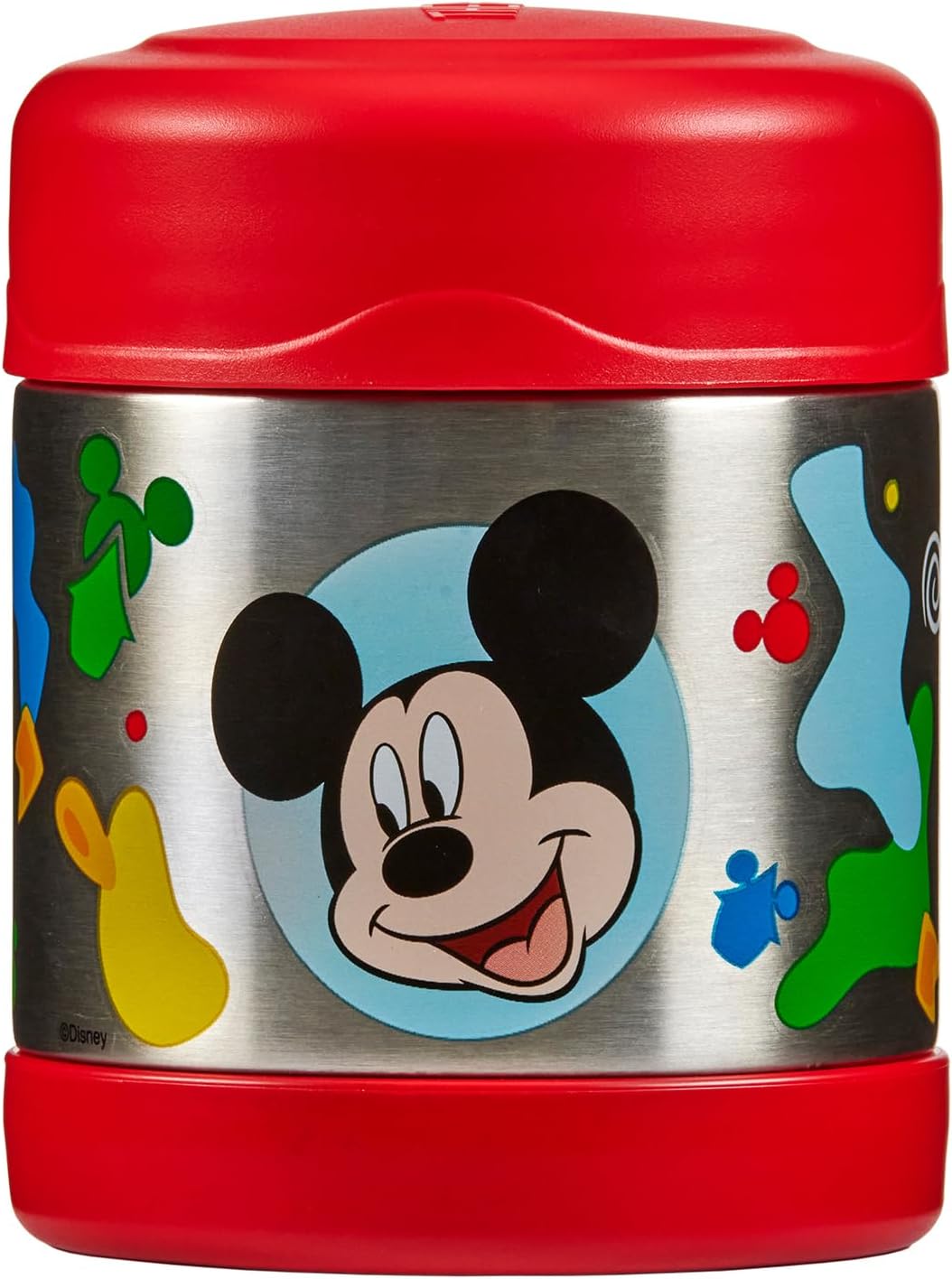 Thermos kids FUNTAINER Thermobehälter für Essen 300ml, Disney Mickey Maus - Edelstahl, absolut dicht