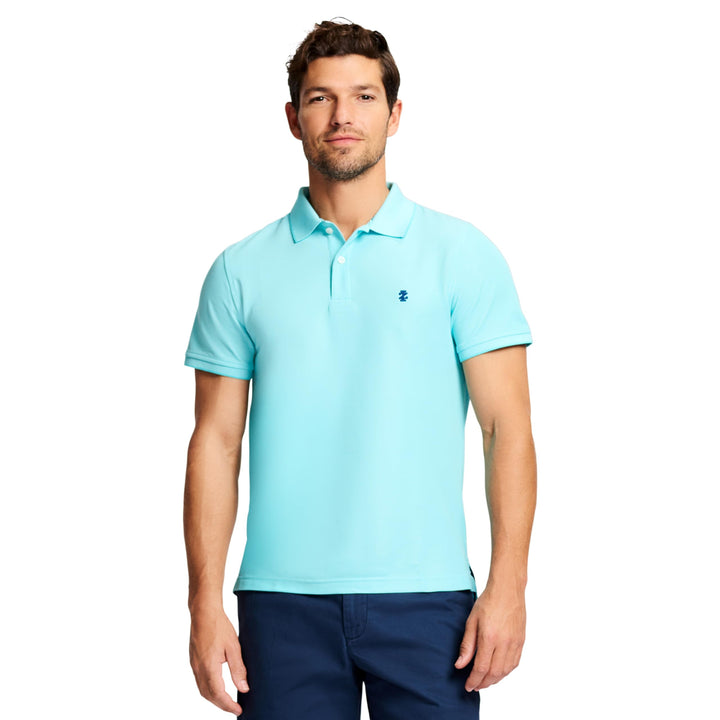 IZOD Herren Big & Tall Advantage Performance Polohemd Schmale Passform S Blau - Blue Radiance, Slim
