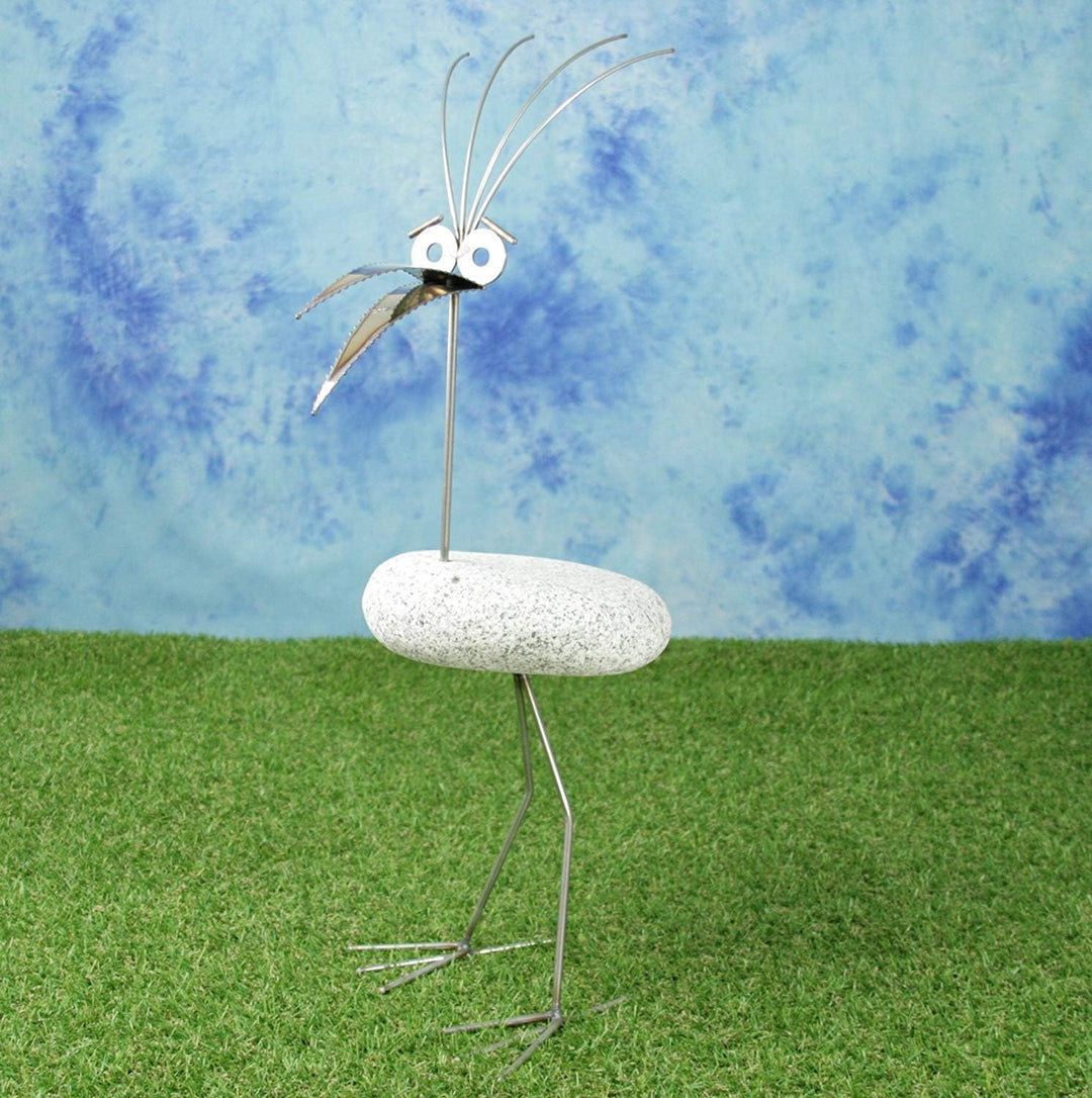 Gebrüder Lomprich Steinvogel Edelstahl SV 507, Höhe ca. 60 cm