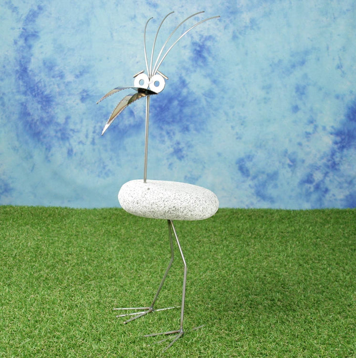 Gebrüder Lomprich Steinvogel Edelstahl SV 507, Höhe ca. 60 cm