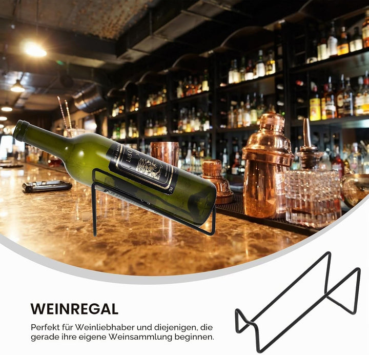 Cabilock 6 STK Flaschenhalter Flaschen Flaschen ständer Weinflaschen- Flasche Weinregal Inhaber Gest