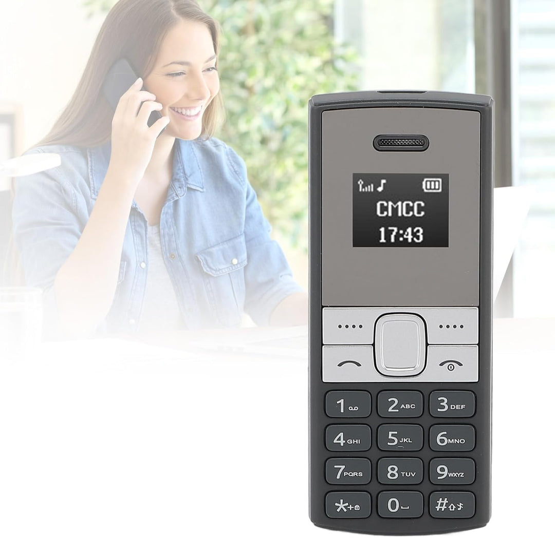 Entsperrtes Kleinstes Mobiltelefon – BM150 Tiny Mobile, GSM 2G Small Mobil Handy, Bluetooth Dual-SIM