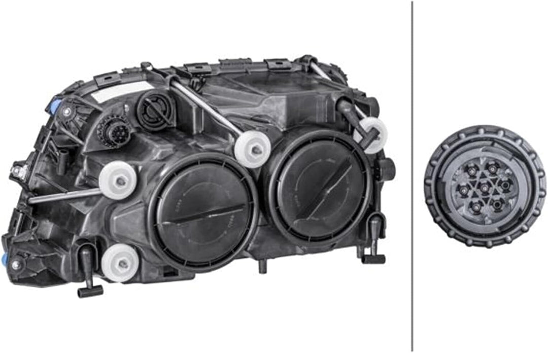 HELLA 1EH 009 513-321 FF/Halogen-Hauptscheinwerfer - rechts - für u.a. Mercedes-Benz Actros MP3
