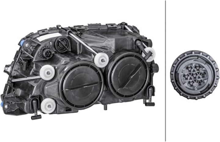 HELLA 1EH 009 513-321 FF/Halogen-Hauptscheinwerfer - rechts - für u.a. Mercedes-Benz Actros MP3