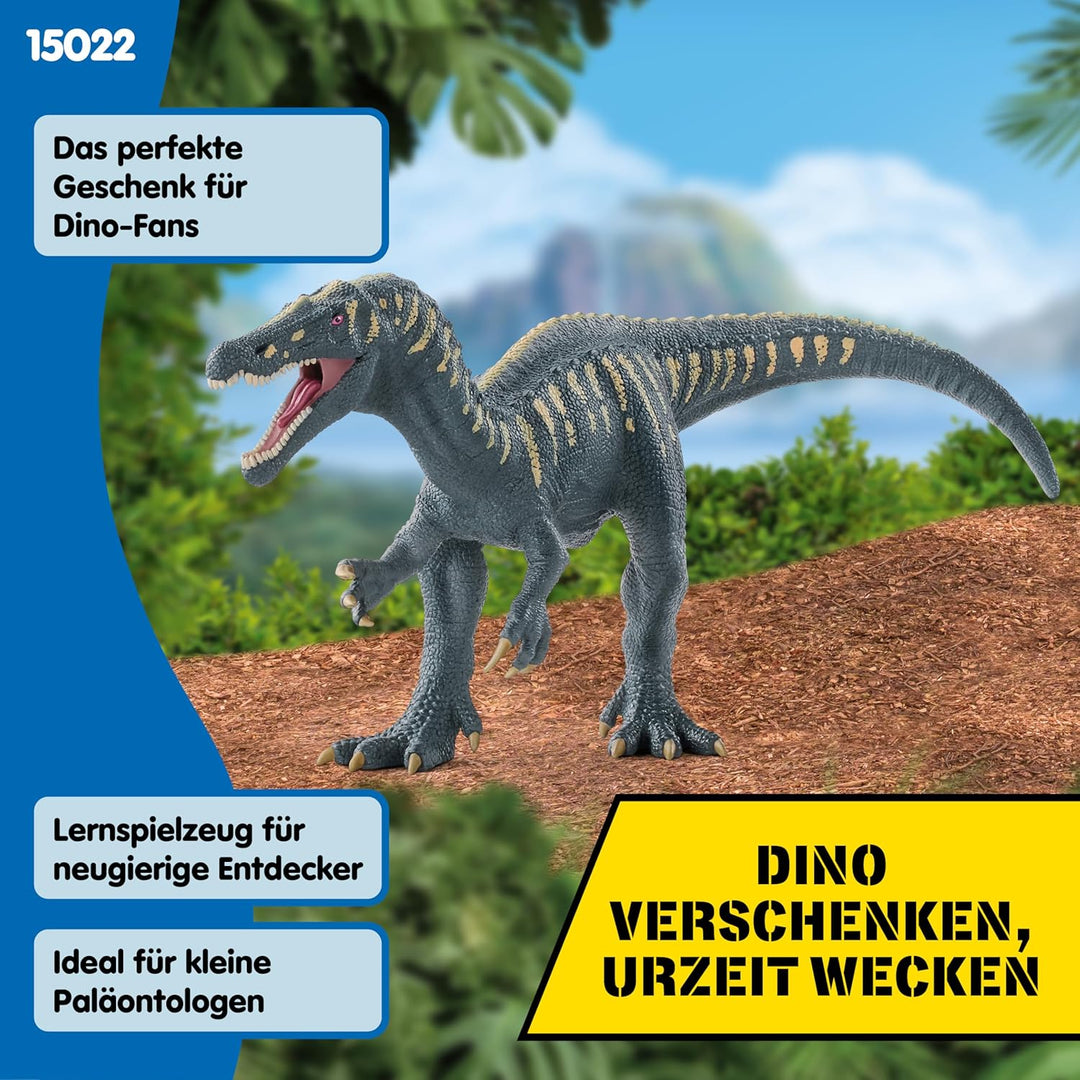 SCHLEICH Dinosaurs | Baryonyx 15022 | detailgetreuer Dino mit beweglichem Kiefer | tolles Geschenk f